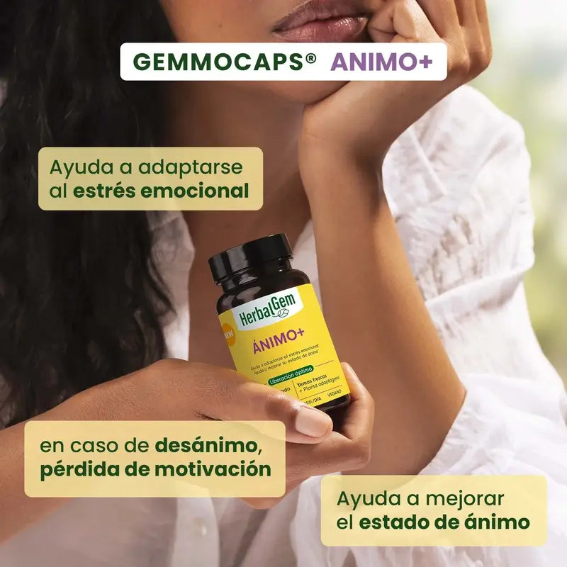 Herbalgem Gemmocaps Stress Protect Mood +, 30 capsules - Image 2