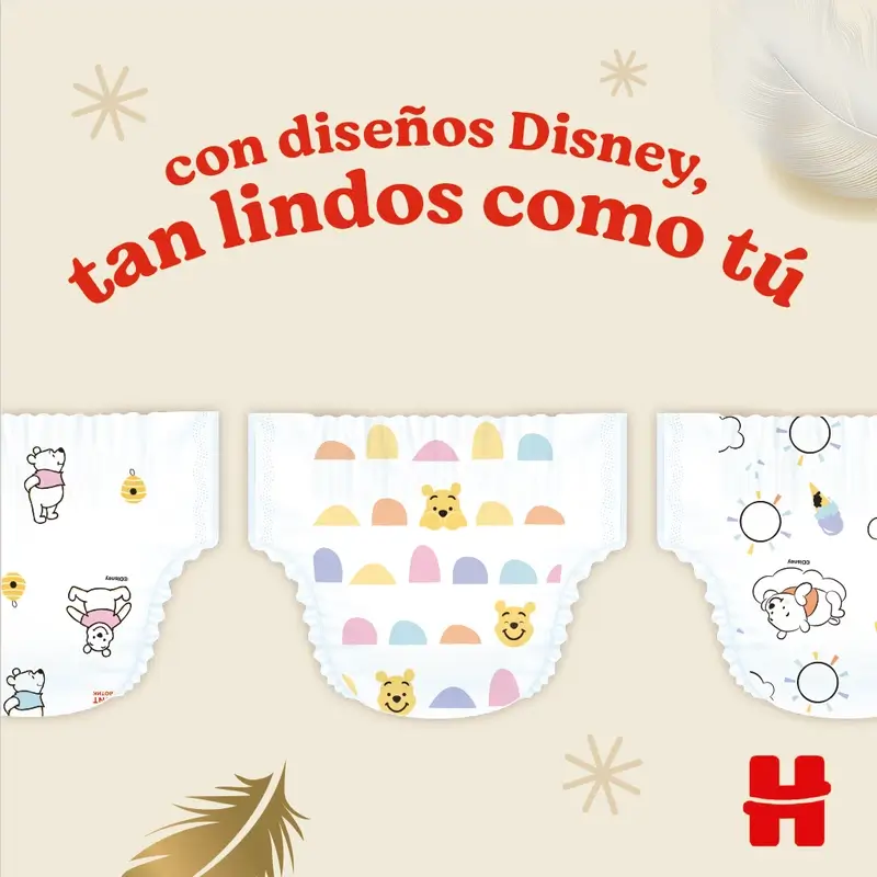 Huggies Extra Care Size 4 (9-14 Kg) Disney Baby Diaper , 76 pcs. - Image 7