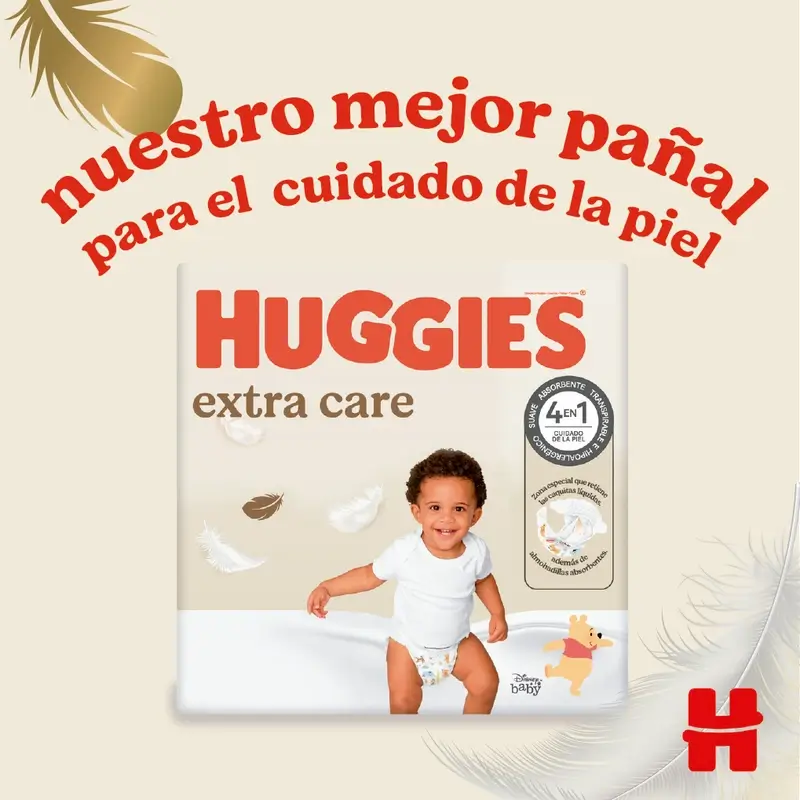 Huggies Extra Care Size 4 (9-14 Kg) Disney Baby Diaper , 76 pcs. - Image 8