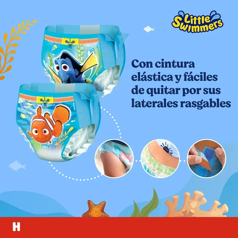 Huggies Little Swimmers Size 3-4 Swimwear Nappies, 20 pcs. - Image 4