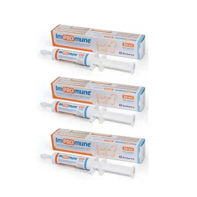 Impromune Dog Cat Palatable Paste, Pack 3 x 30 ml