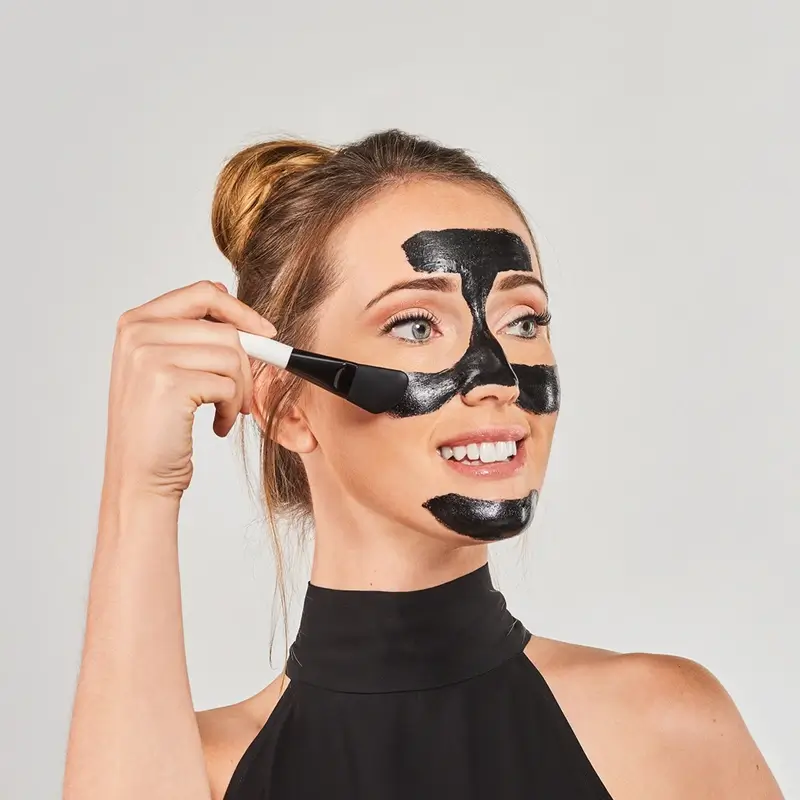 Iroha Nature Peel Off Deep Cleansing Charcoal Mask, 3 pieces, 1 gram - Image 4