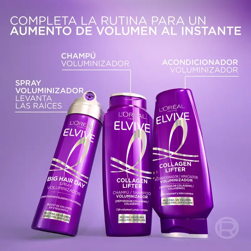 L'Oréal Paris Elvive Collagen Lifter Volumising Conditioner, 300 ml - Image 10