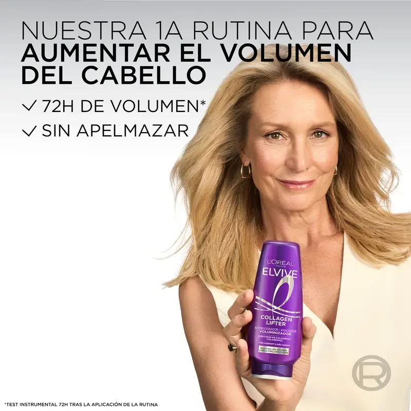 L'Oréal Paris Elvive Collagen Lifter Volumising Conditioner, 300 ml - Image 8
