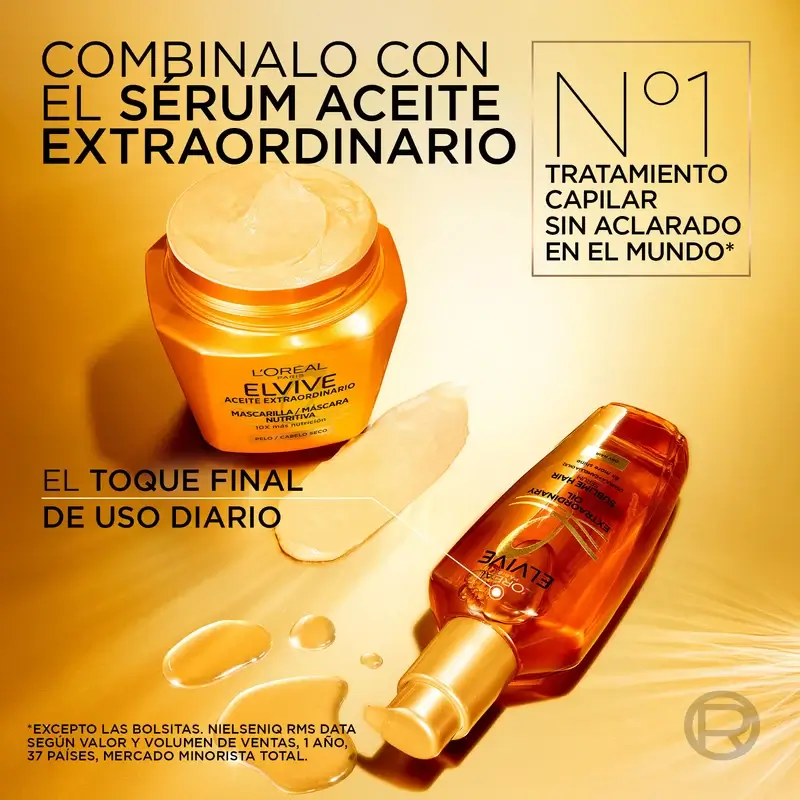 L'Oréal Paris Elvive Extraordinary Oil Nourishing Mask, 310 ml - Image 11