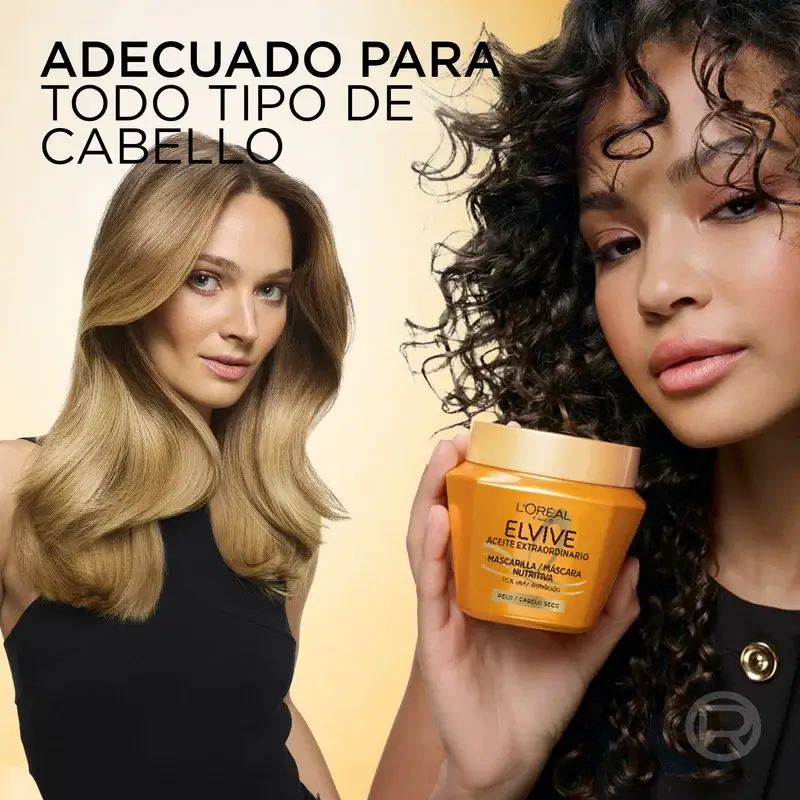 L'Oréal Paris Elvive Extraordinary Oil Nourishing Mask, 310 ml - Image 7