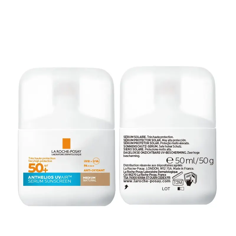 La Roche Posay Anthelios Uvair Sun Serum Spf50+ Tinted Medium , 50 ml - Image 4