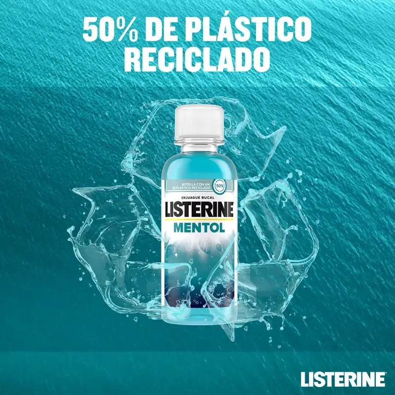 Listerine, Menthol Mouthwash, 95 ml - Image 5