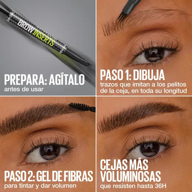 Maybelline New York Brow Insert Brow Pencil Deep Brown, 1.25 ml - Image 7