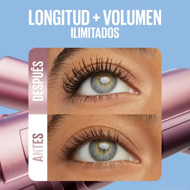 Maybelline New York Lash Sensational, Sky High Waterproof Mascara, Navy Blue, 1 pc. - Image 5