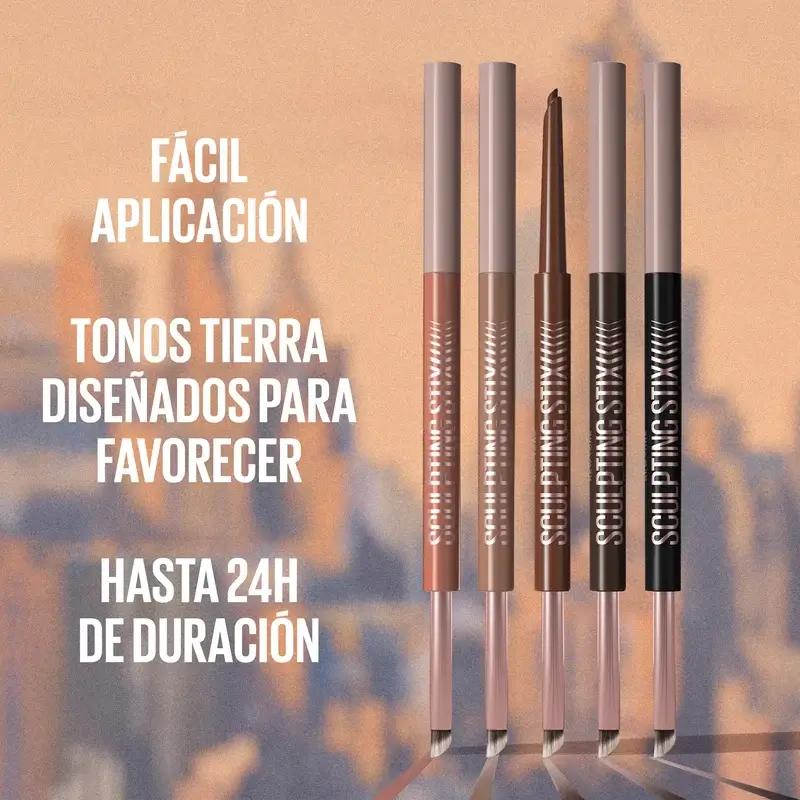 Maybelline New York Sculpting Stix Eyeliner 2 In 1, Mocha Contour 014, 0,7G - Image 6