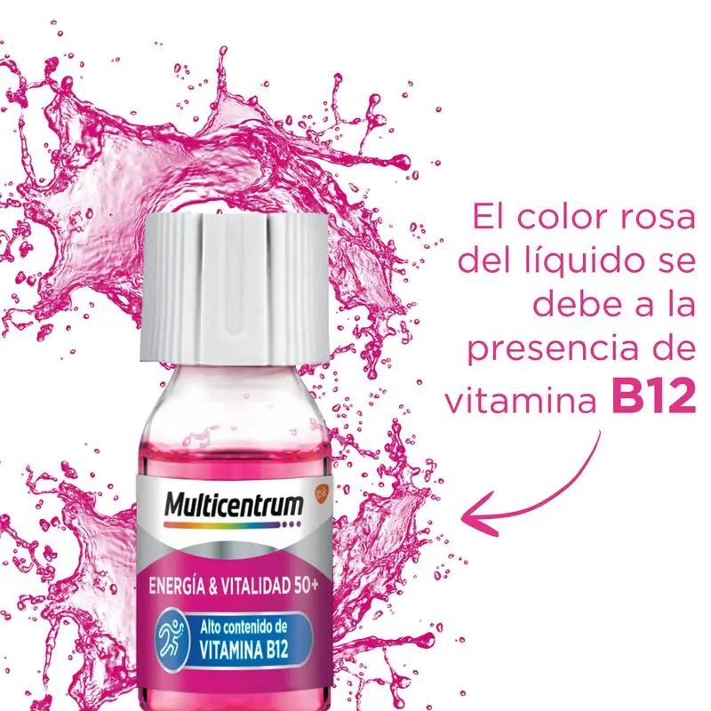 Multicentrum Energy & Vitality 50+, 30 vials - Image 3