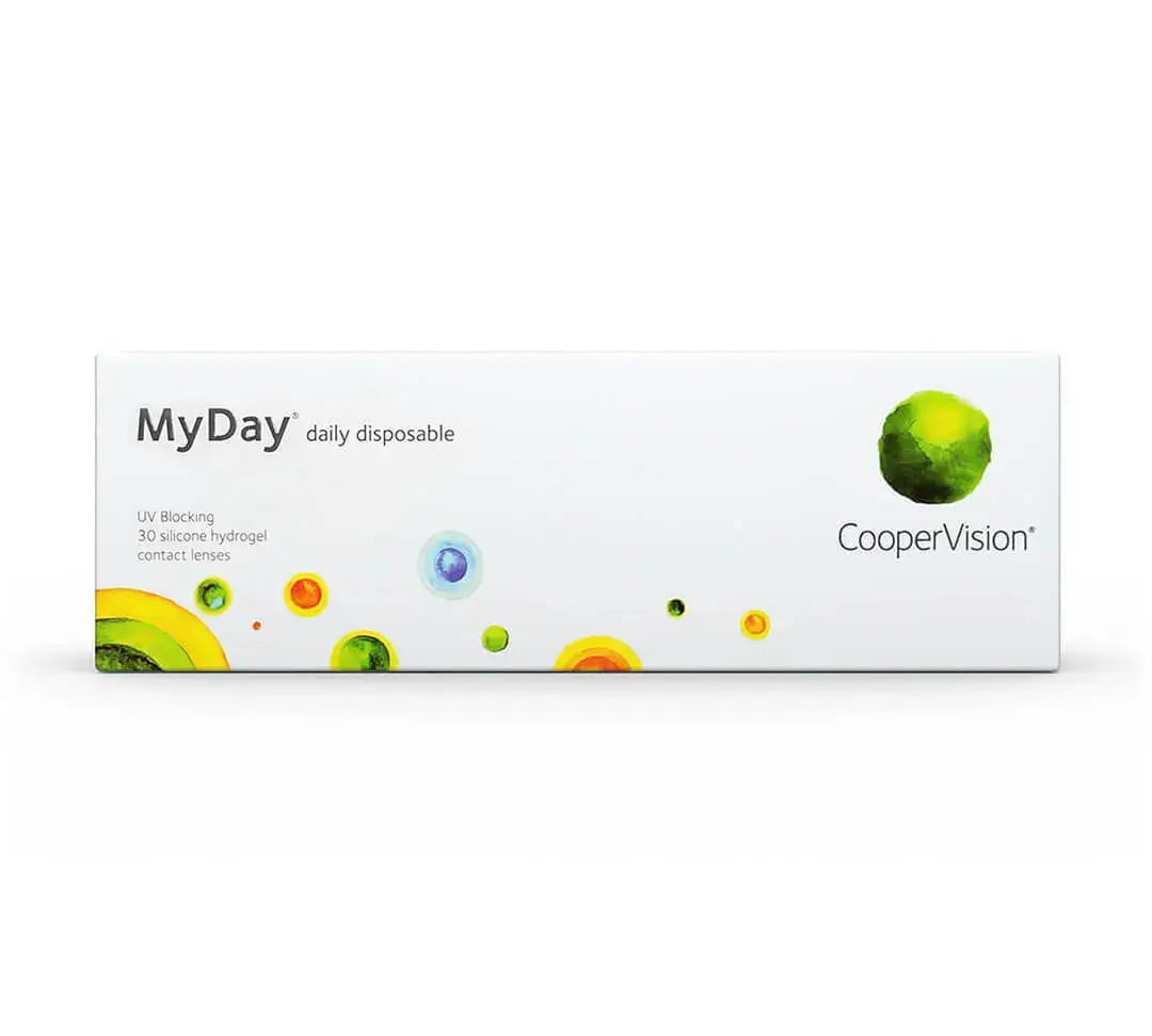 Myday Daily Spherical Lenses , 30 units - -2.50, 8.4, 14.2