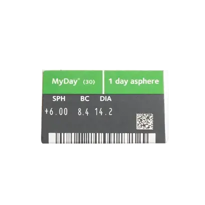 Myday Daily Spherical Lenses , 30 units - +7.50, 8.4, 14.2 - Image 3