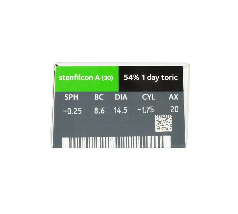 Myday Toric Daily Lenses, 30 units - -5.00, -0.75, 80, 8.6, 14.50 - Image 2