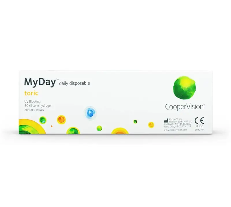 Myday Toric Daily Lenses, 30 units - -5.25, -0.75, 40, 8.6, 14.50