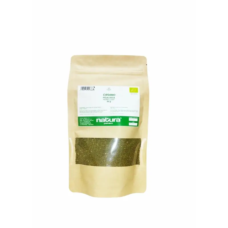 Natura Premium Hemp Chopped Leaf Eco, 50 g