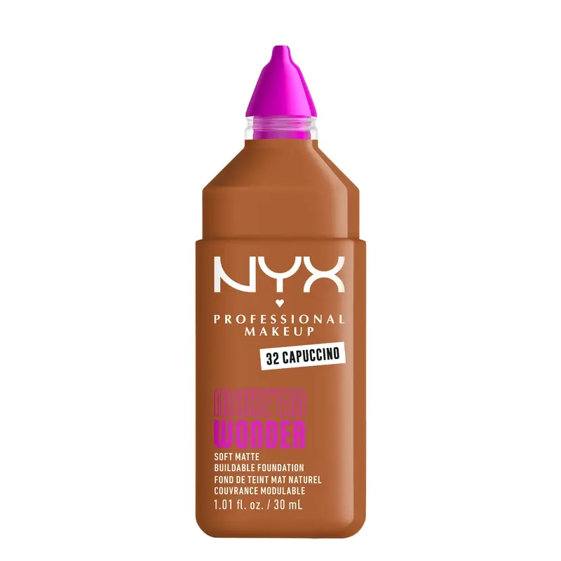 Nyx Cosmetics Make Em Wonder Fdt Cappuccino, 30 ml - Image 2