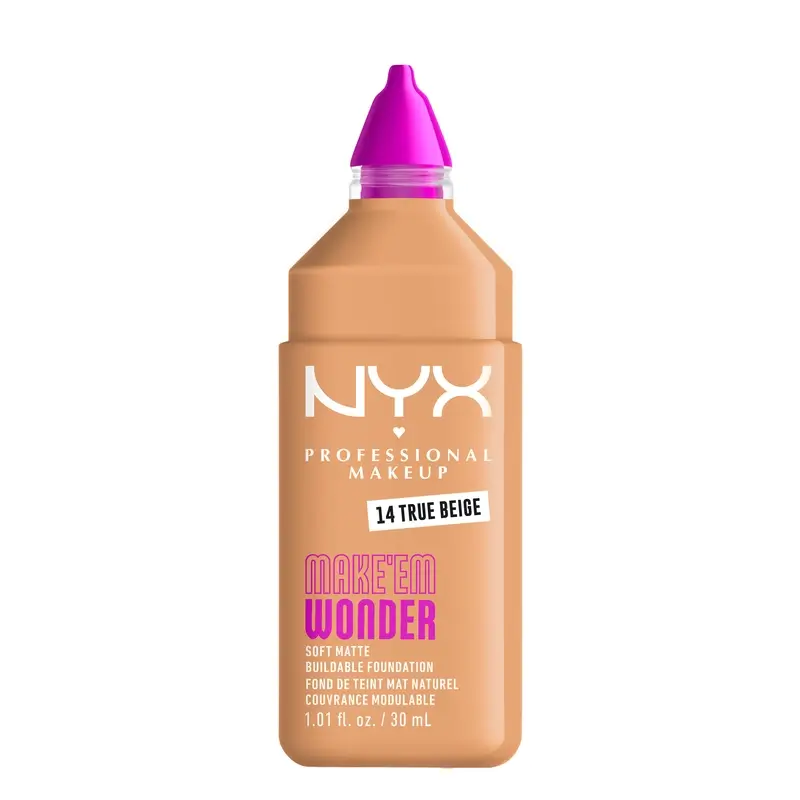 Nyx Cosmetics Make Em Wonder Fdt True Beige, 30 ml - Image 2