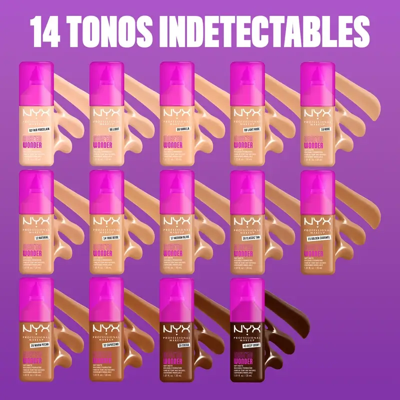Nyx Cosmetics Make Em Wonder Fdt Vanilla, 30 ml - Image 10