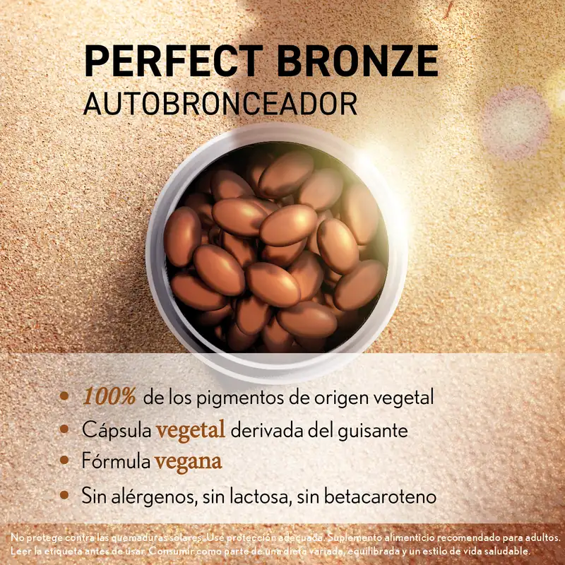 Oenobiol Perfect Bronze Golden Glow Self-Tanner, 30 caps - Image 6