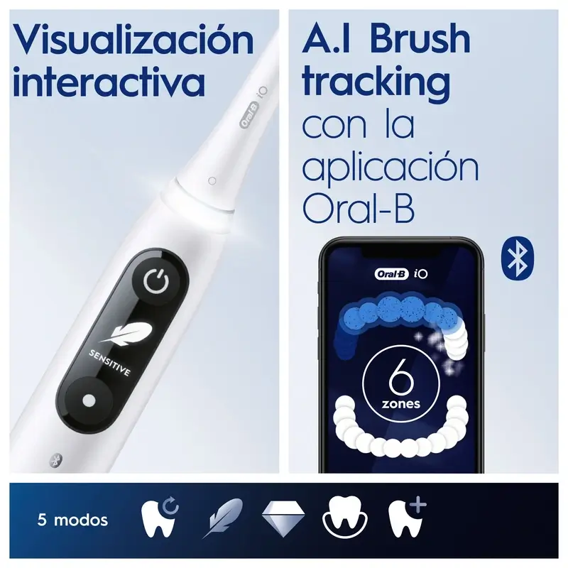 Oral-B Braun Braun Dental Centre with Irrigator & Oral-B iO 6 Electric Toothbrush - Image 8