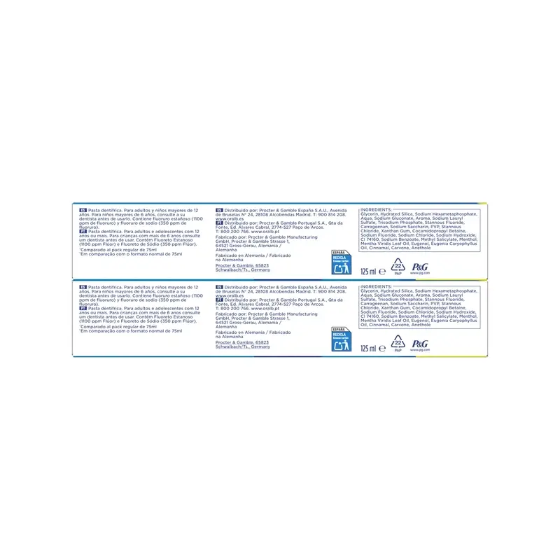 Oral-B Pro-Expert Professional Protection Duplo, 2x125ml - Image 3