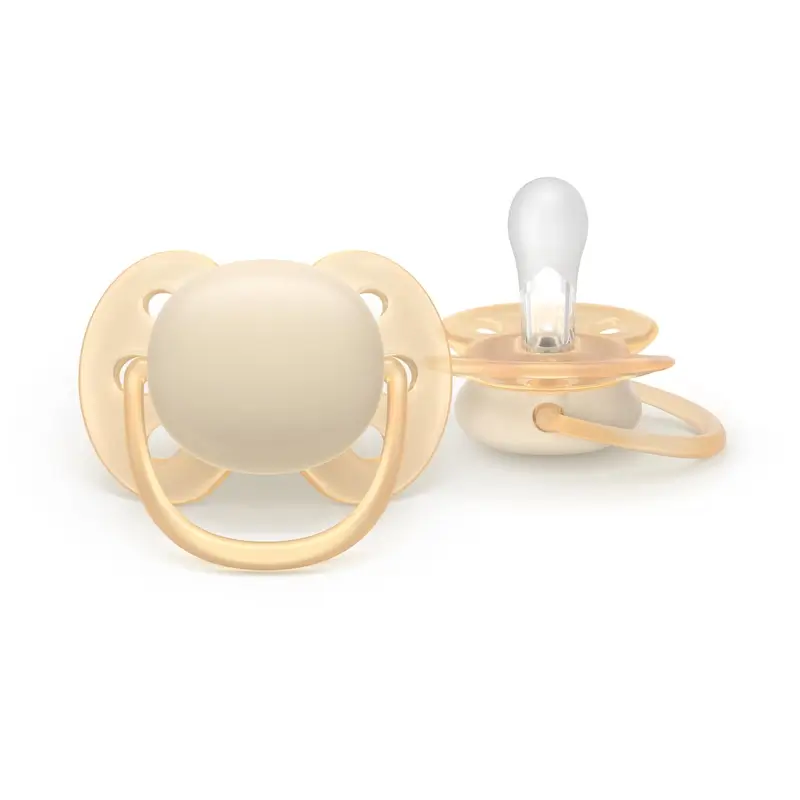 Philips Avent 2 ultra soft dummies 0-6m neutral - Image 3
