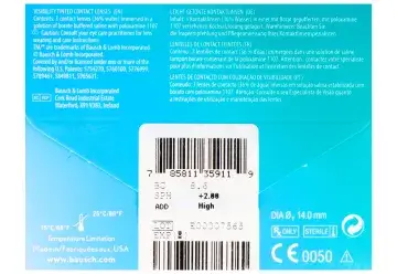 Purevision Multifocal Monthly Lenses , 3 units - +2.75, 8.6, High, 14.0 - Image 4