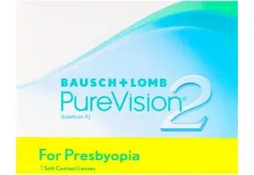 Purevision Multifocal Monthly Lenses , 3 units - -0.50, 8.6, Low, 14.0