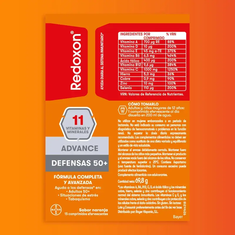 Redoxon Advance , 15 effervescent tablets - Image 6