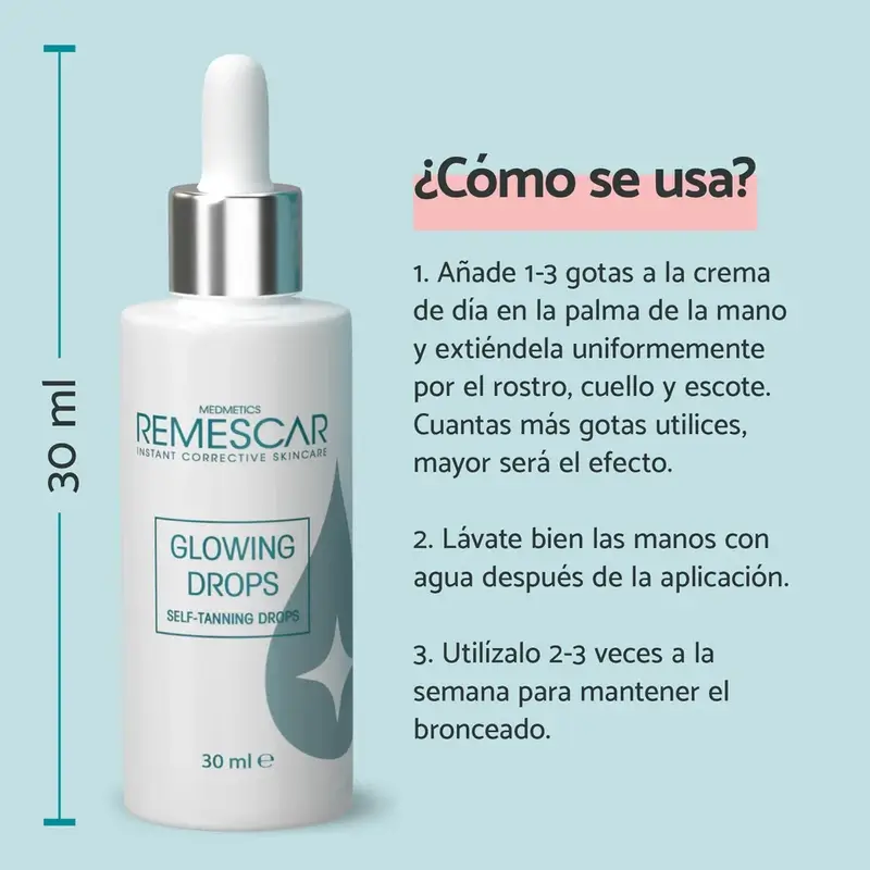 Remescar Tanning Drops, 30 ml - Image 4