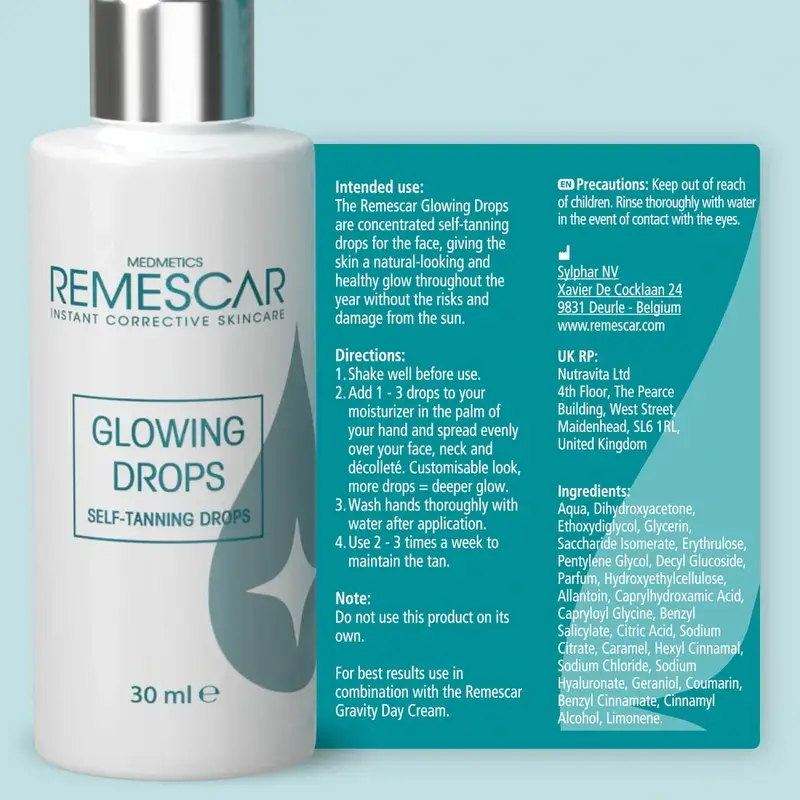 Remescar Tanning Drops, 30 ml - Image 7