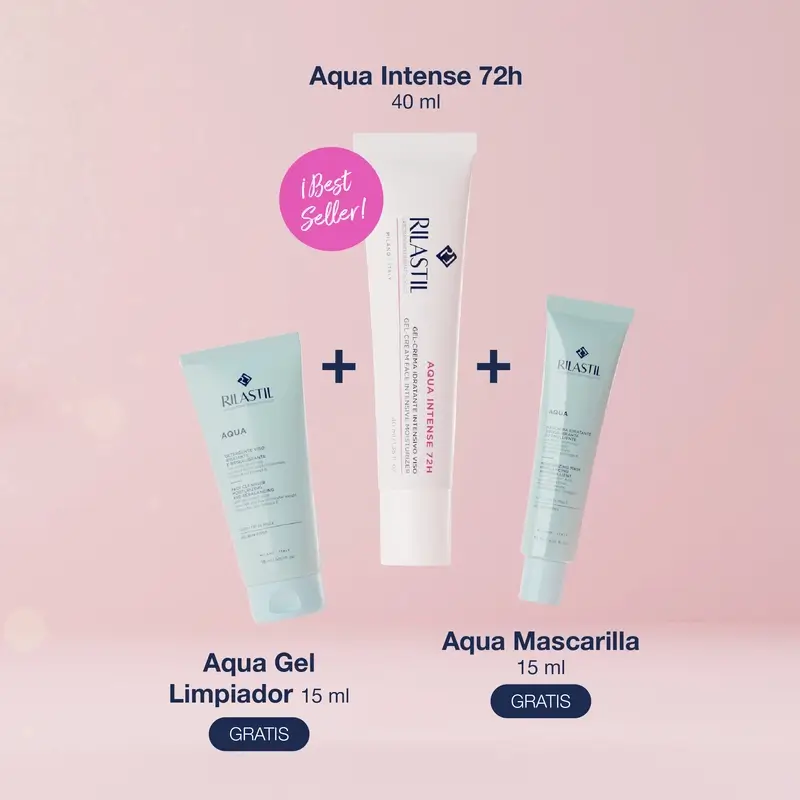 Rilastil Cracker Aqua Intense 40Ml + Aqua Limp 15Ml + Aqua Mask 15Ml - Image 4