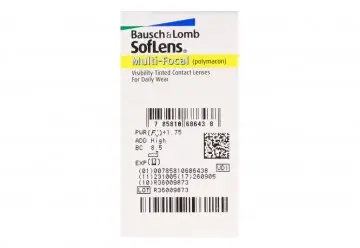 Soflens Monthly Multifocal Lenses , 6 units - +5.25, 8.5, Low, 14.50 - Image 2
