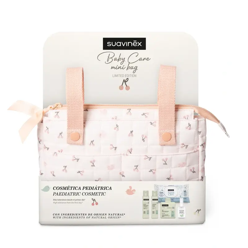 Suavinex Baby Care Mini Bag Baby Care Pink - Image 3