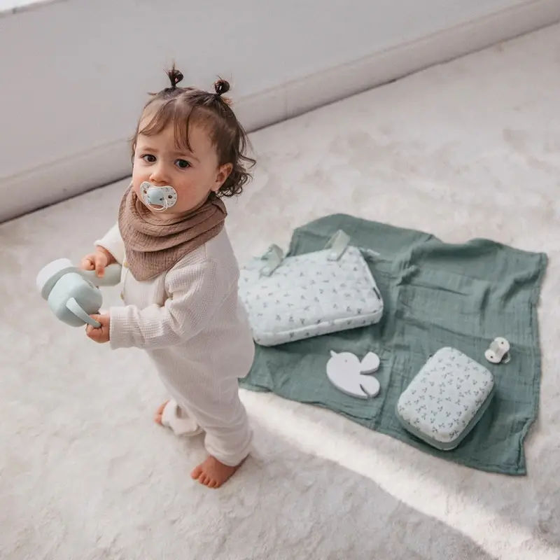 Suavinex Baby Care Mini Bag Baby Care Green - Image 5