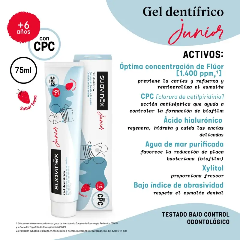 Suavinex Infant Toothpaste Gel, 75 Ml - Image 6