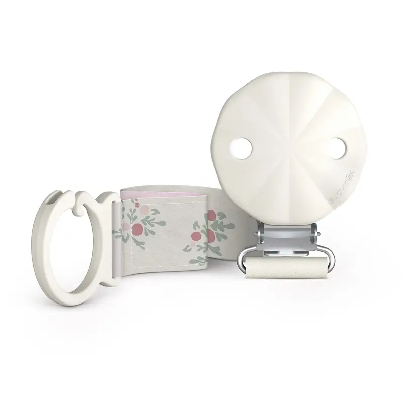 Suavinex Fabric Pacifier +0 Months, Poetry Pink