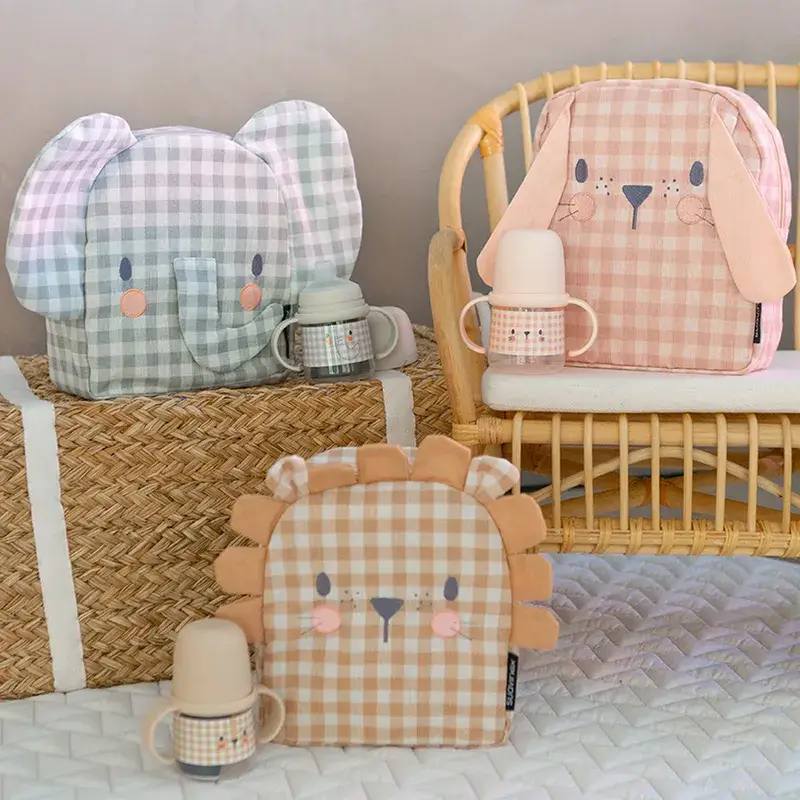 Suavinex Nursery Backpack, Rabbit, Pink - Image 5