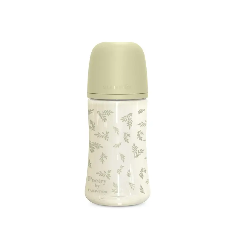 Suavinex Gift Set Soother + Pacifier + Bottle 270 Ml (M) + Teether, Green - Image 2