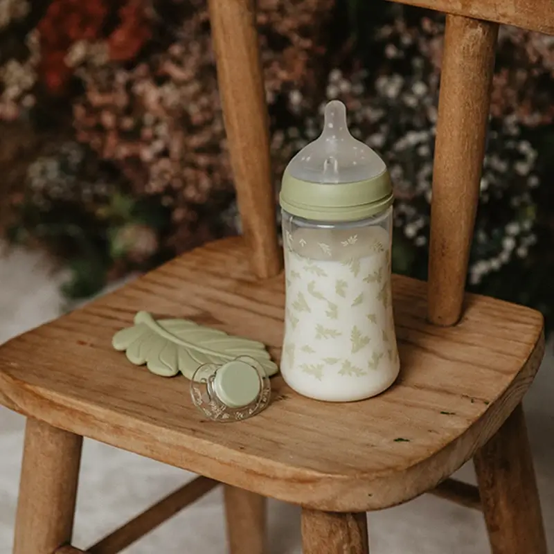 Suavinex Gift Set Soother + Pacifier + Bottle 270 Ml (M) + Teether, Green - Image 7