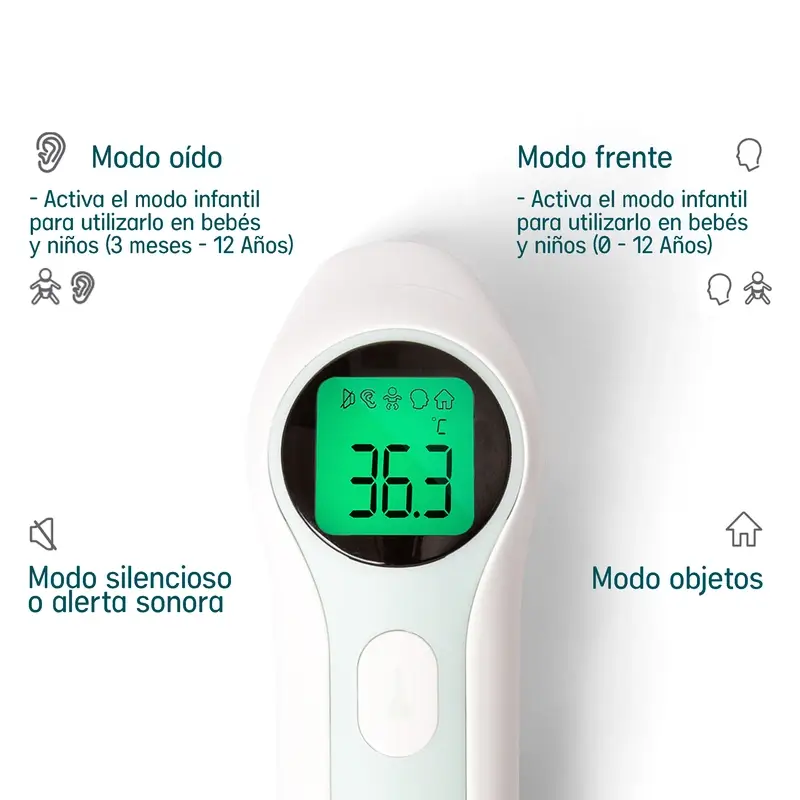 Suavinex Infrared Thermometer With Carrying Bag And Batteries - Image 5