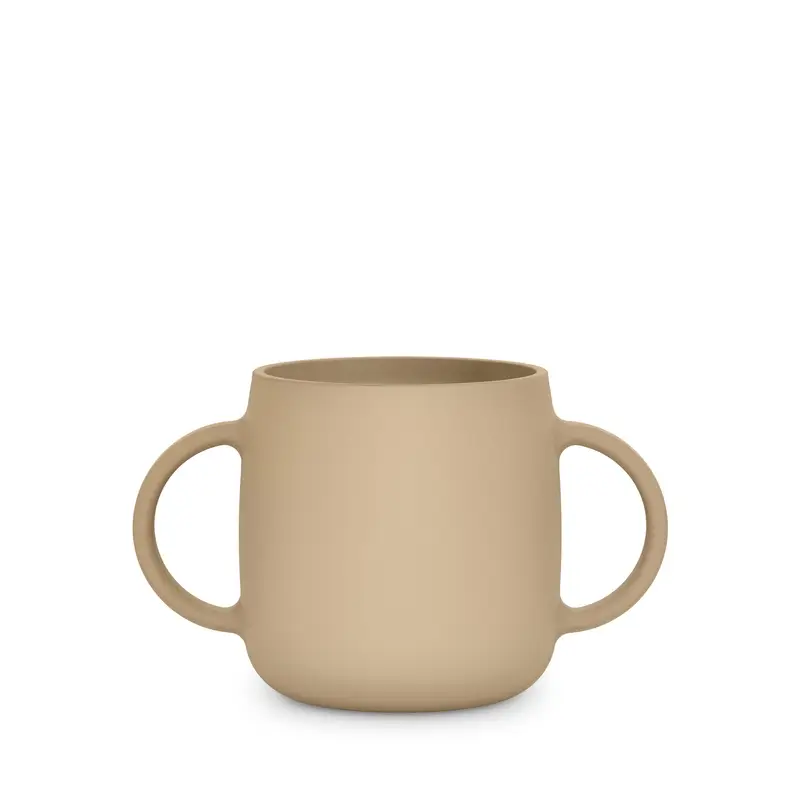 Suavinex 3-in-1 Silicone Learning Cup, +6 Months, Beige - Image 6