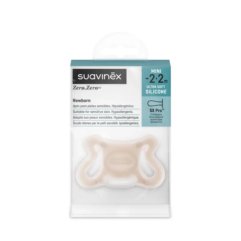 Suavinex Pacifier Zero Zero, -2/2 Months, Light - Image 2