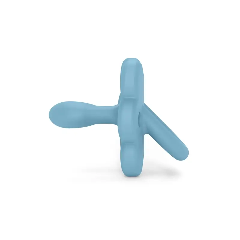 Suavinex Pacifier All Silicone Physiological Sx Pro, 6/18 Months, Butterfly Infinity Blue - Image 3