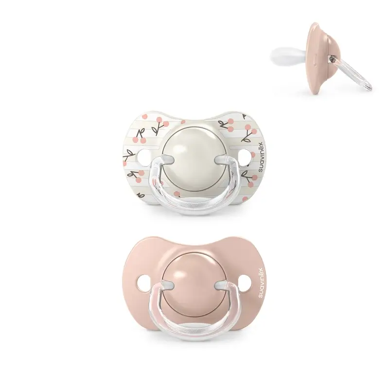 Suavinex Pacifiers Teat Sx Pro 0/6 Months Birdies Pink, 2 units - Image 2
