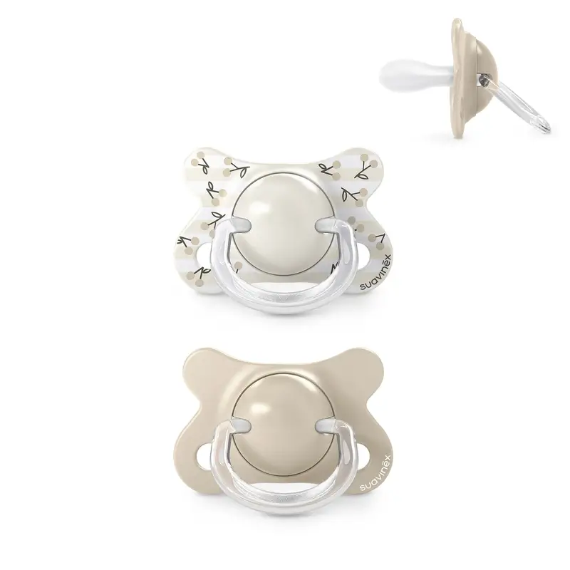 Suavinex Pacifiers Teat Sx Pro -2/2 Months Birdies Beige, 2 units - Image 2