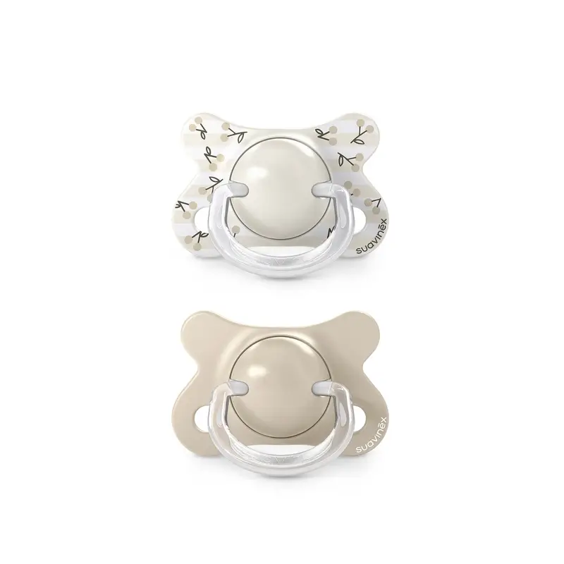 Suavinex Pacifiers Teat Sx Pro -2/2 Months Birdies Beige, 2 units - Image 3