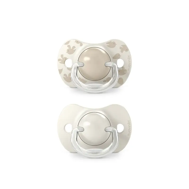 Suavinex Pacifiers Teat Sx Pro 6/18 Months Birdies Beige, 2 units - Image 7